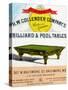 The H.W. Collender Company's World Renown Billiard and Pool Tables-null-Stretched Canvas