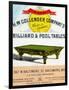 The H.W. Collender Company's World Renown Billiard and Pool Tables-null-Framed Art Print