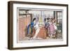 The Haberdasher Dandy, London, C1818-C Williams-Framed Premium Giclee Print