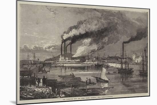 The Haematite Iron and Steel Works, Hindpool, Near Barrow-In-Furness-null-Mounted Giclee Print