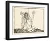 The Hag Sat against the Wall, from 'Morgan's Frenzy' in 'Irish Fairy Tales'-Arthur Rackham-Framed Giclee Print