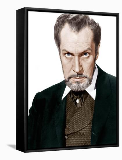 The Hainted Palace, Vincent Price, 1963-null-Framed Stretched Canvas