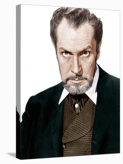 The Hainted Palace, Vincent Price, 1963-null-Stretched Canvas