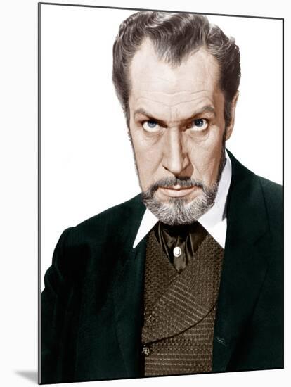 The Hainted Palace, Vincent Price, 1963-null-Mounted Photo