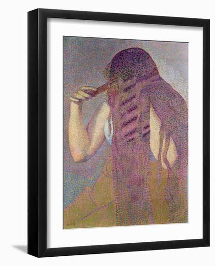 The Hair, circa 1892-Henri Edmond Cross-Framed Giclee Print