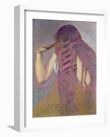 The Hair, circa 1892-Henri Edmond Cross-Framed Giclee Print