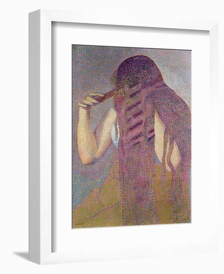 The Hair, circa 1892-Henri Edmond Cross-Framed Giclee Print