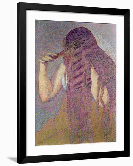 The Hair, circa 1892-Henri Edmond Cross-Framed Giclee Print