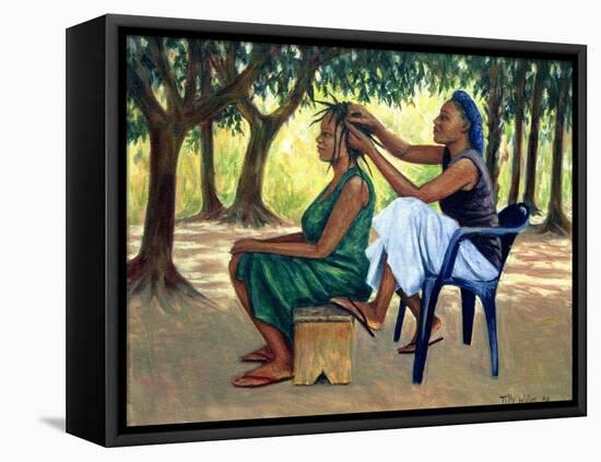 The Hairdresser, 2001-Tilly Willis-Framed Stretched Canvas