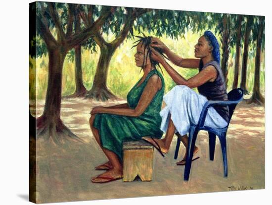 The Hairdresser, 2001-Tilly Willis-Stretched Canvas