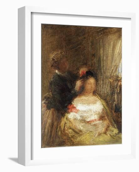 The Hairdresser-Henri Fantin-Latour-Framed Giclee Print