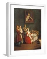 The Hairdresser-Pietro Longhi-Framed Giclee Print