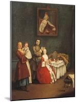 The Hairdresser-Pietro Longhi-Mounted Giclee Print