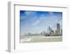 The Haji Ali Mosque and the Skyline of Central Mumbai under Monsoon Seas, Mumbai (Bombay)-Alex Robinson-Framed Photographic Print