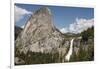 The Half Dome and the Nevada Fall, Yosemite-Francois Galland-Framed Photographic Print