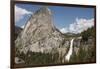 The Half Dome and the Nevada Fall, Yosemite-Francois Galland-Framed Photographic Print