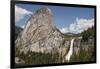 The Half Dome and the Nevada Fall, Yosemite-Francois Galland-Framed Photographic Print