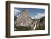 The Half Dome and the Nevada Fall, Yosemite-Francois Galland-Framed Photographic Print