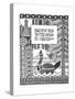 The Half Title for Bilibin?S Article Folk Arts and Crafts in the North of Russia-Ivan Yakovlevich Bilibin-Stretched Canvas