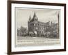 The Hall and Library of the Yorkshire College, Leeds, Opened by Hrh the Duke of York-null-Framed Giclee Print