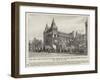 The Hall and Library of the Yorkshire College, Leeds, Opened by Hrh the Duke of York-null-Framed Giclee Print