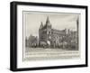 The Hall and Library of the Yorkshire College, Leeds, Opened by Hrh the Duke of York-null-Framed Giclee Print