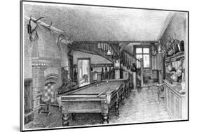 The Hall at Silverbeck, C1880-1882-James Clarke Hook-Mounted Giclee Print