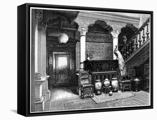 The Hall, C1880-1882-null-Framed Stretched Canvas