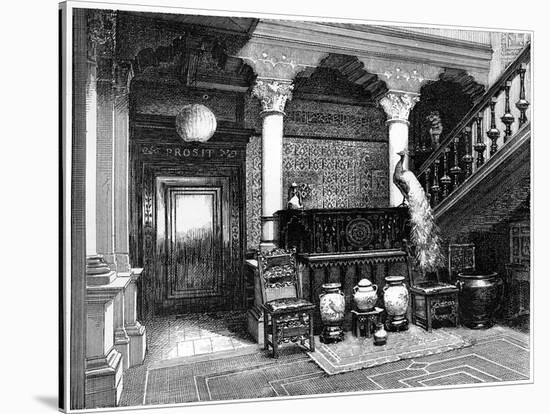 The Hall, C1880-1882-null-Stretched Canvas