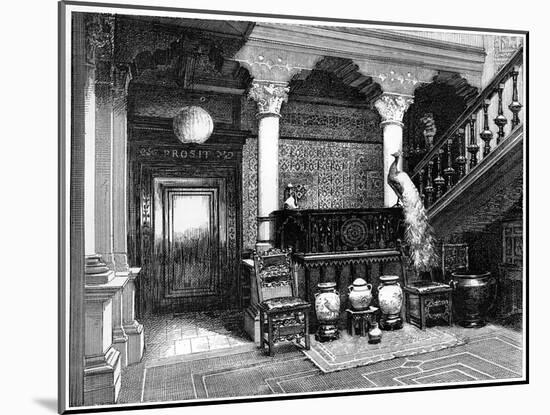 The Hall, C1880-1882-null-Mounted Giclee Print