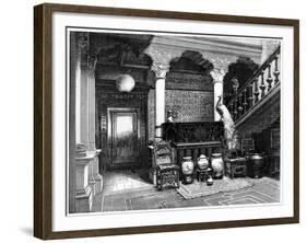 The Hall, C1880-1882-null-Framed Giclee Print
