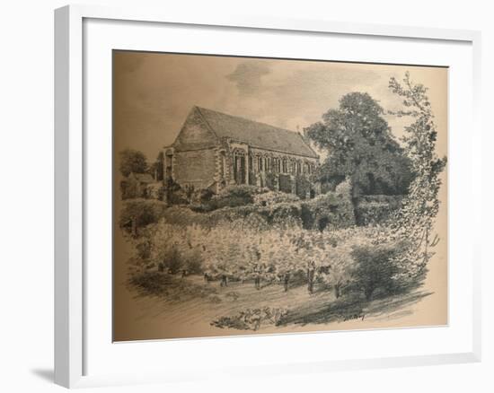 The Hall, Eltham Palace, 1902-Thomas Robert Way-Framed Giclee Print