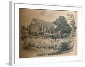 The Hall, Eltham Palace, 1902-Thomas Robert Way-Framed Giclee Print