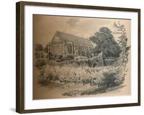 The Hall, Eltham Palace, 1902-Thomas Robert Way-Framed Giclee Print