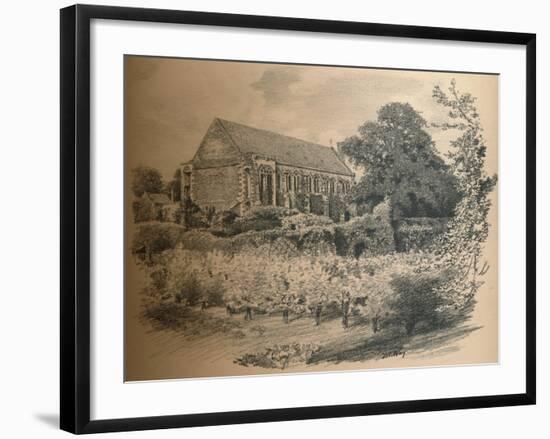 The Hall, Eltham Palace, 1902-Thomas Robert Way-Framed Giclee Print