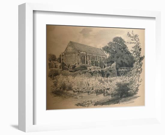 The Hall, Eltham Palace, 1902-Thomas Robert Way-Framed Giclee Print