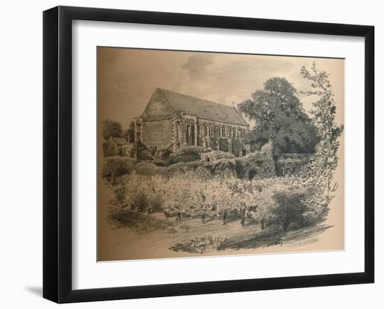 The Hall, Eltham Palace, 1902-Thomas Robert Way-Framed Giclee Print