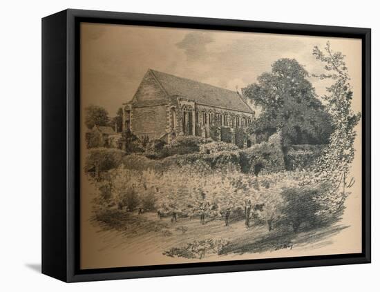 The Hall, Eltham Palace, 1902-Thomas Robert Way-Framed Stretched Canvas