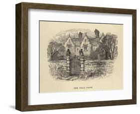 The Hall Farm-William Small-Framed Giclee Print