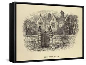 The Hall Farm-William Small-Framed Stretched Canvas