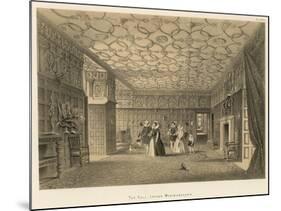 The Hall, Levens, Westmoreland-Joseph Nash-Mounted Giclee Print