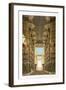 The Hall of Columns in the Great Temple of Karnak, Thebes-null-Framed Giclee Print