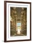 The Hall of Columns in the Great Temple of Karnak, Thebes-null-Framed Giclee Print