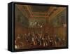 The Hall of Compass-Gabriele Bella-Framed Stretched Canvas