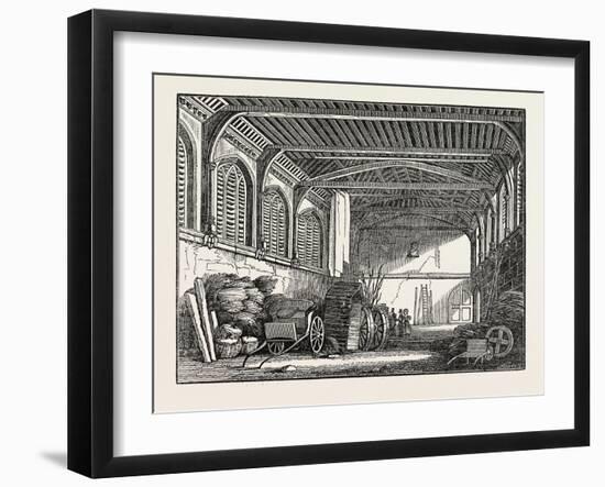 The Hall of Croydon Palace, UK-null-Framed Giclee Print