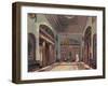 The Hall of Entrance, Carlton House from Pyne's 'Royal Residences', 1818 (Coloured Engraving)-William Henry Pyne-Framed Giclee Print