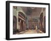 The Hall of Entrance, Carlton House from Pyne's 'Royal Residences', 1818 (Coloured Engraving)-William Henry Pyne-Framed Giclee Print