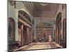 The Hall of Entrance, Carlton House from Pyne's 'Royal Residences', 1818 (Coloured Engraving)-William Henry Pyne-Mounted Giclee Print