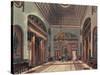 The Hall of Entrance, Carlton House from Pyne's 'Royal Residences', 1818 (Coloured Engraving)-William Henry Pyne-Stretched Canvas