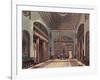 The Hall of Entrance, Carlton House from Pyne's 'Royal Residences', 1818 (Coloured Engraving)-William Henry Pyne-Framed Giclee Print